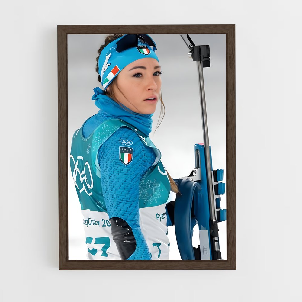 Poster Ski et Précision – affiche Biathlon (vue 5)